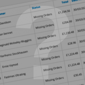 Missing Orders Mysteries