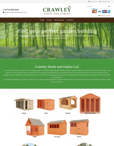 Crawley Sheds & Cabins Overlay Image