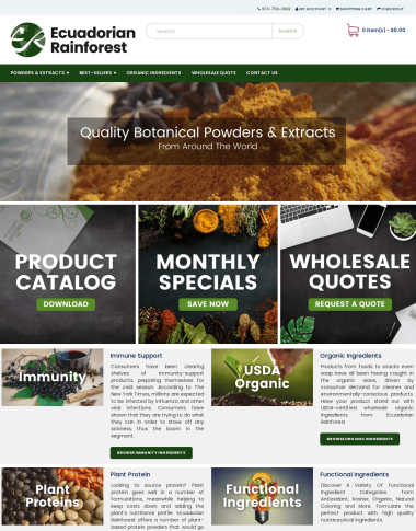 Ecuadorian Rainforest Overlay Image