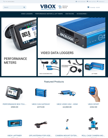 VBOX Motorsport Overlay Image