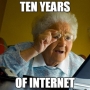 10 Years in the Web Industry