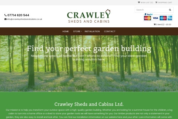 Crawley Sheds & Cabins