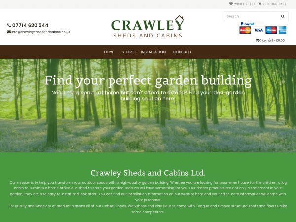 Crawley Sheds & Cabins